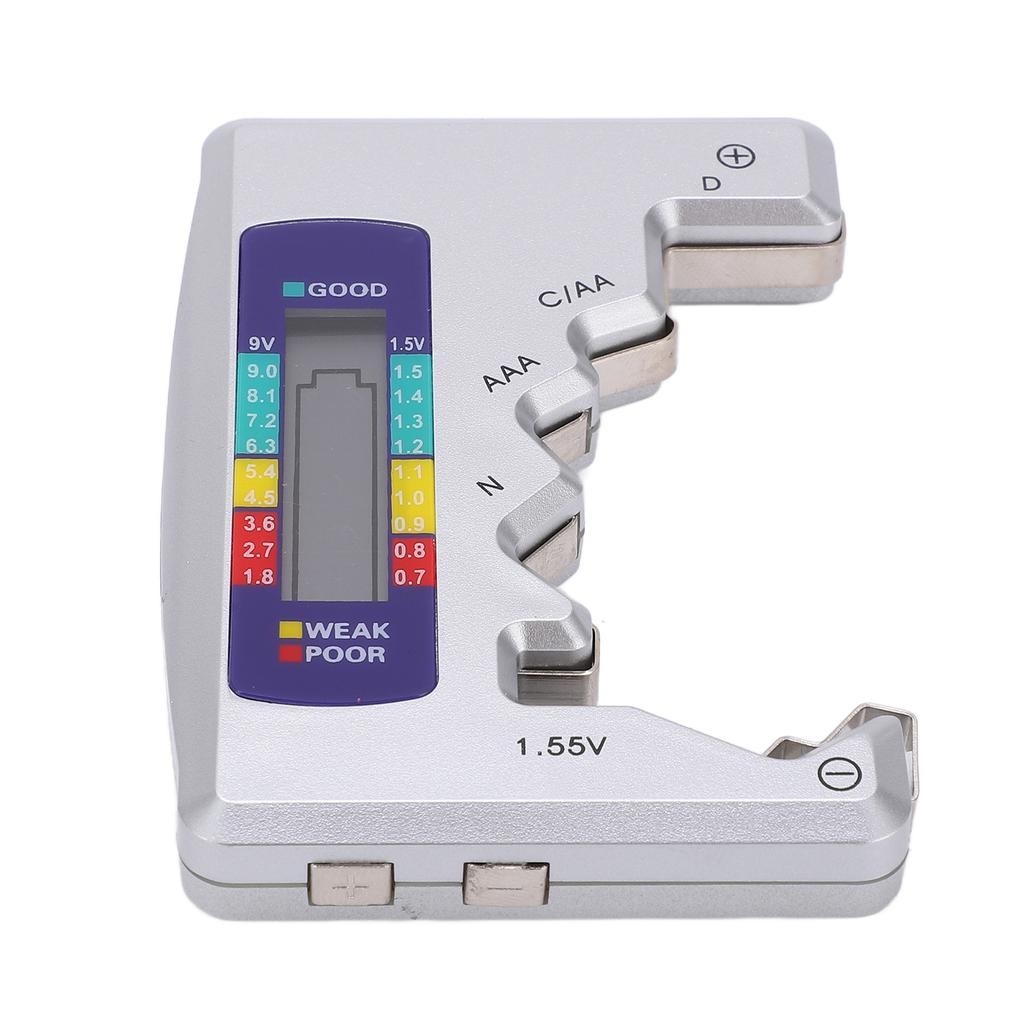 Digital Battery Tester Checker 150mAh Portable D N AA AAA Button Cell Battery Capacity Detector
