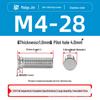 304 Stainless Steel Pressure Plate Cylindrical Head Rivet Screw (FHS-M2 M2.5 M3 M4 M5 M6 M8 M10)