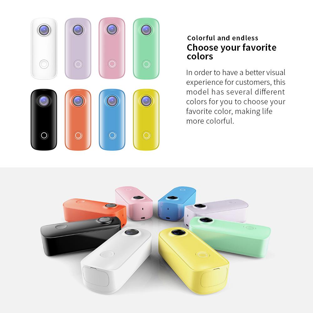 SJCAM C100 Mini-Action-Kamera, 1080P/30fps, digitale Videokamera, 30 m wasserdichtes Magnetgehäuse