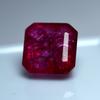 Natural 9.65 Ct CERTIFIED Loose Gemstone Eye-Catching Pink Ruby Square Cut Gem. AM-462