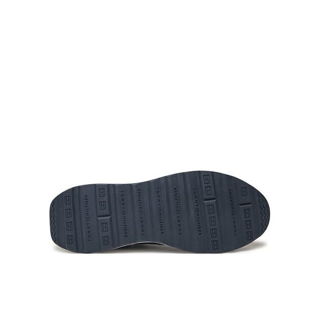 Мужские кроссовки Tommy Hilfiger Retro runner mix rwb fm0fm05371 granatowy