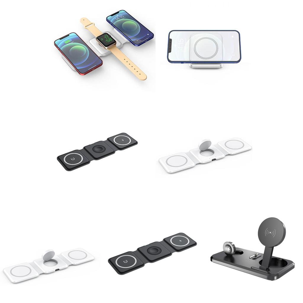 Portable Wireless Charger Pad For Iphone And Apple Watch