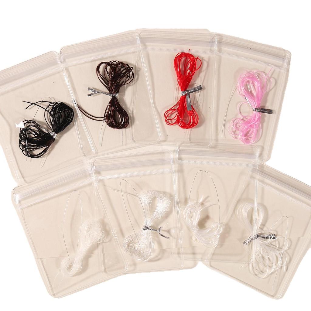 7x10cm Thickened PVC High-Quality Crystal Thread Elastic Beading Cord in Flat Pack