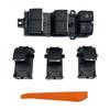 LHD For Toyota Rav4 xa50 2019-2020 2021 2022 2023 Car Lighted LED Power Window Main Switch Backlight Masteres Switch