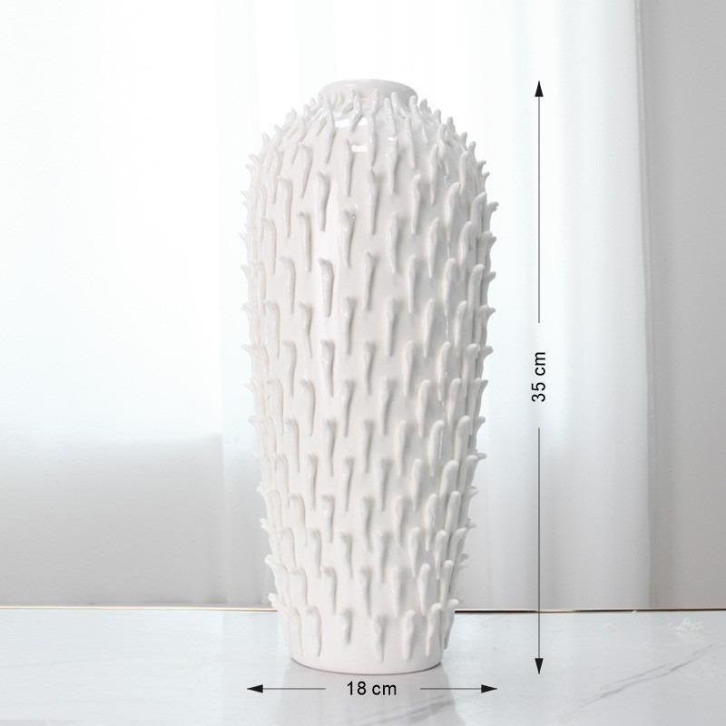 Современная Ваза Керамические Вазы Роскошные Элегантные Декоративные Цветочные Бутылки Минималистичная Эстетика Гостиная Цветочные Бутылки Настольный Декор