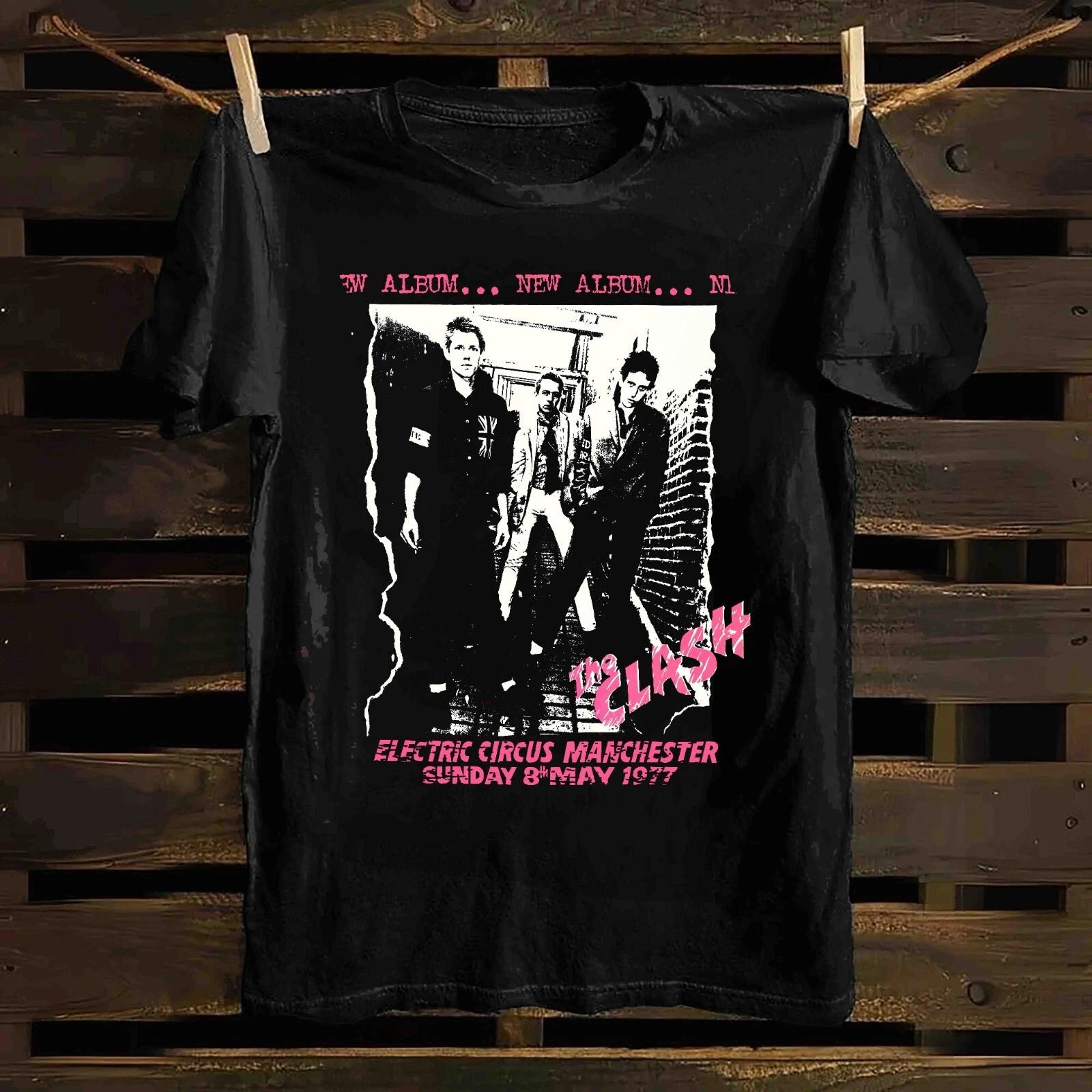 The Clash Electric Circus UK 1977 Cotton T -Shirt XL XL
