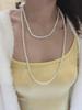 120cm Shijia Pearl Multi-Layered High-Gloss Long Necklace