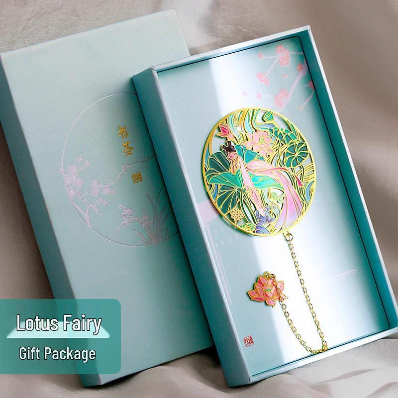Ancient-Style Dunhuang Panda Metal Bookmark: Cultural Gift for Students, Teachers, and Museum Enthusiasts