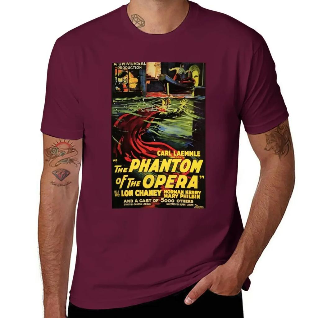 The Phantom Of The Opera T-Shirt summer top plus sizes customizeds mens graphic t-shirts pack