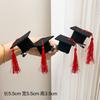 Graduation Mini Doctor Hat Hairpin and Headband Set: Perfect Kindergarten Graduation Photo Props