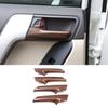 Car Upgrade For Toyota Land Cruiser Prado 150 FJ150 2010-2018 ABS Inner Door Handle Cover Trim Sticker Interior