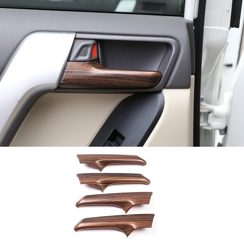 

For Toyota Land Cruiser Prado FJ150 150 2010-2018 ABS Car Styling Inner Door Handle Cover Trim Stickers Decoration Accessories