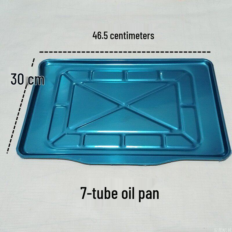 7-Tube Stainless Steel Oil Tray for Mini Hot Dog Machine - Sausage Roaster Accessory