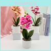 Blooming Orchid Faux Plant For Hotel Room And Event Decoration