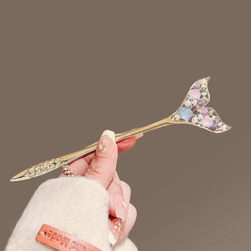 Vintage Butterfly Tassel Hairpin For Women Girl  Jewelry Gifts Headdress Hair Clip Chinese Hanfu Hair Sticks Accessories