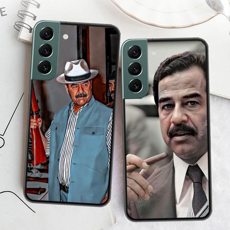 Etui Fashion Saddam Hussein Iraq Arabic Phone Case For Samsung Galaxy S22 S25 Ultra S21 S10 Plus S26 Edge S20 S23 S24 FE Cov