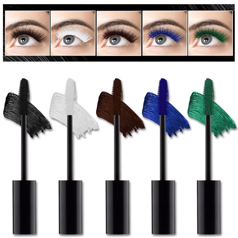 Mascara CurlingThick Lengthening Eyelash Mascara Waterproof Non-smudge Eyelash Colorful Extension Natural Curl Mascara Makeup