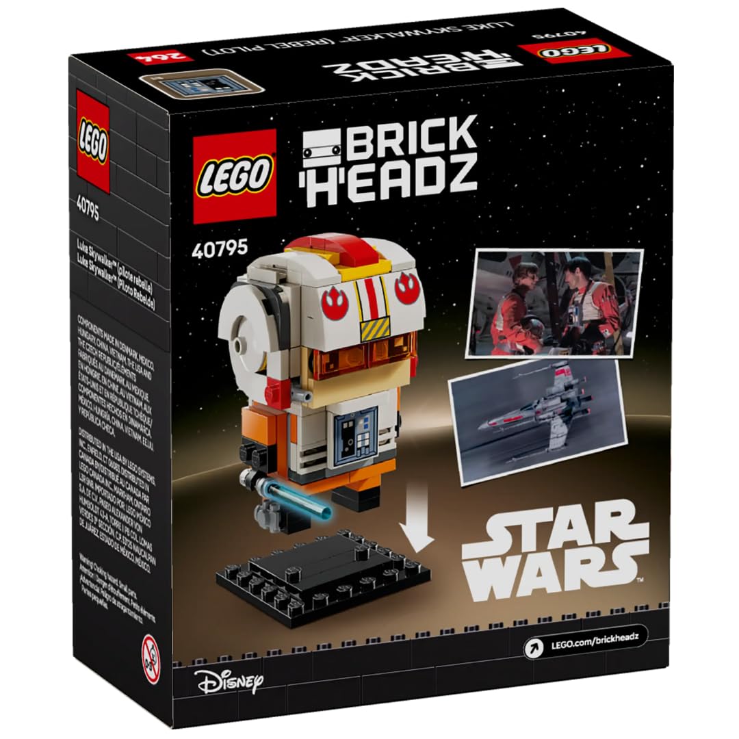 

LEGO BrickHeadz LEGO Star Wars Luke Skywalker (Rebel Pilot Version) 40795