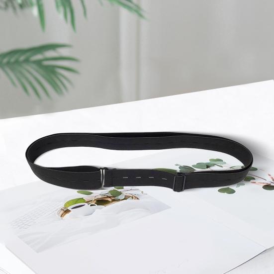 Elastic Shirt Belt Men Women Multi Holes Adjustable Length Belt Shirt Stay Strap Unisex Shirt Fastener Garment Accessories