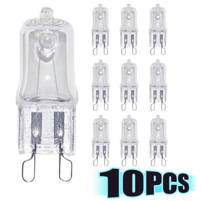10 Adet Fırın Ampul G9 Yüksek Sıcaklık Ampul Vapur Işık 25W 28W 40W 60W