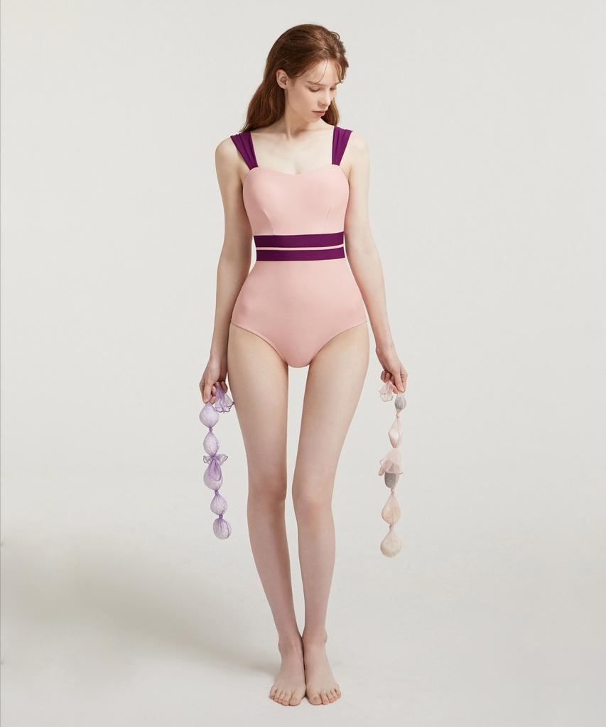 Ageunel Chloé Monokini_Peach