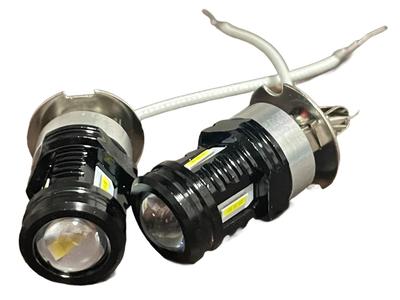 Bombilla LED Buble H3, Luz Antiniebla para Camión, Compatible con Inspección de Vehículos, Sin Polaridad, 6000K, Alta