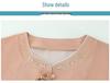 Floral Seven-Sleeve Shirt for Middle-Aged & Elderly Women – Chic Grandma Style, Summer Chinese Top
