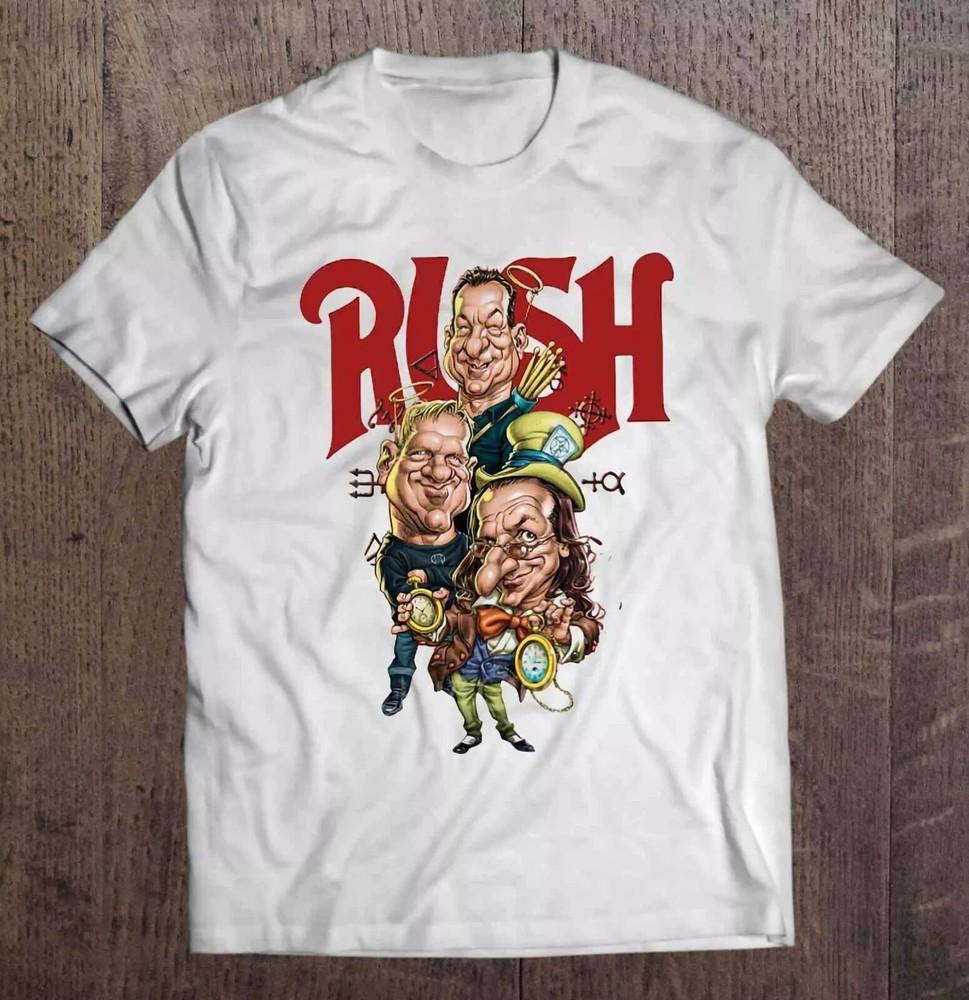 New! Rush Band T Shirts 2024 Gift Unisex S-5XL Unisex T-Shirt M