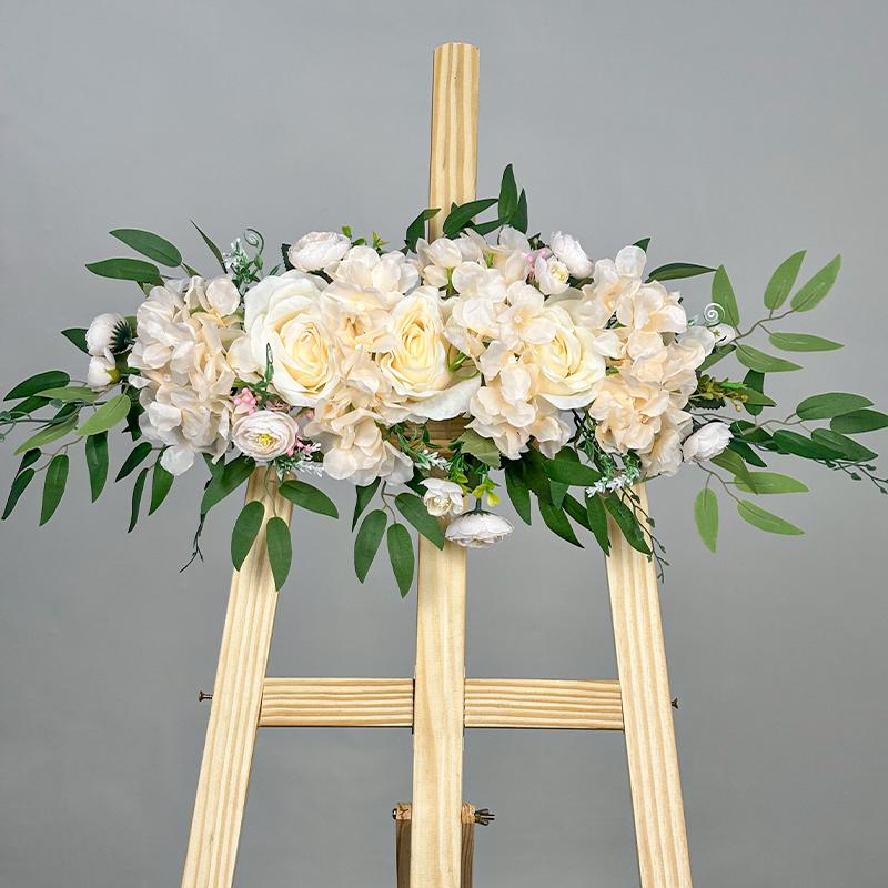 

1PC Artificial Rose Flowers For Wedding Decoration Flower Arrangement Table Centerpiece Flowers Background Marriage Backdrop