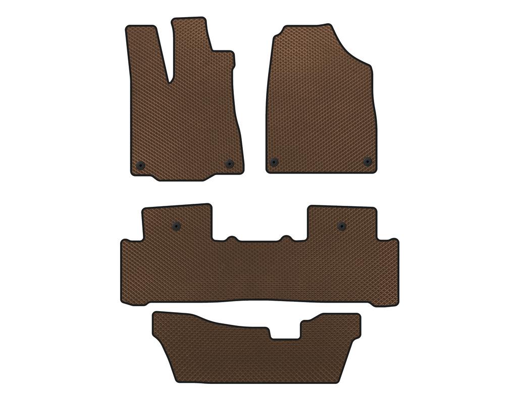 

EVA mats (3 rows, Brown) for Acura MDX 2013-2020