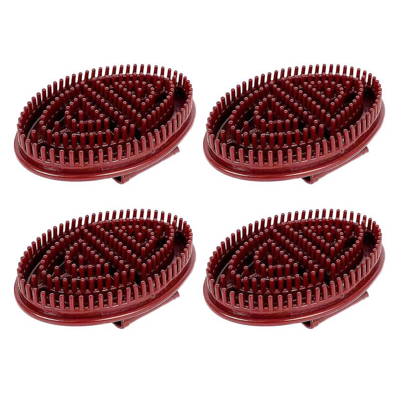 1/2/4pcs Body Spa Massage Brush Five Elements Relaxing Anti Fatigue Massage Brush Beauty Salon Special Handheld Gua Sha Tools