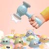 Kids Interactive Whack Toy Educational Sound Light Animal Shape Hammering Pounding Toy for 0 To 2