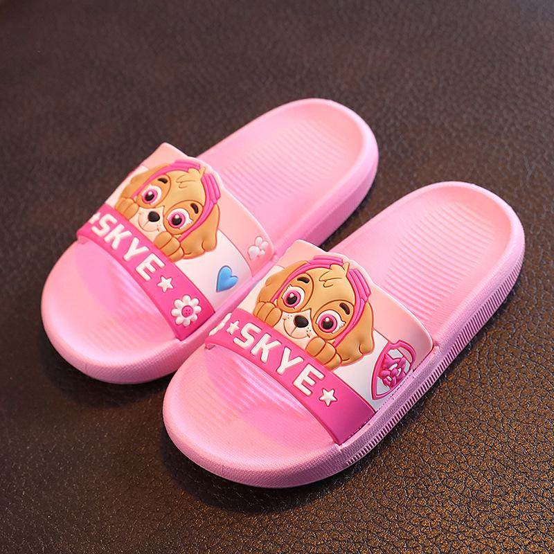 Pantuflas Antideslizantes de Interior y Sandalias de Baño para Niños Pequeños de Paw Patrol