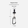 Camping Magnetic Hook Strong Suction Separable Outdoor Tent Canopy Carabiner Magnet Hanger Hiking Camping Accessories
