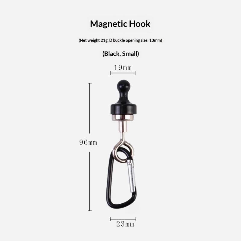 Camping Magnetic Hook Strong Suction Separable Outdoor Tent Canopy Carabiner Magnet Hanger Hiking Camping Accessories