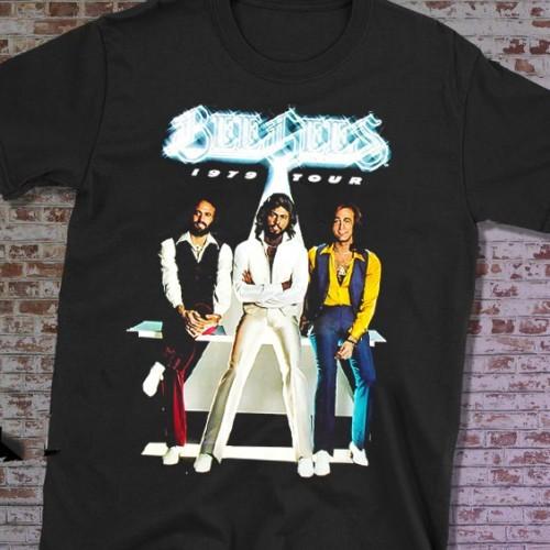 Bee Gees TShirt Tee Short Sleeve Bee Geesunisex Shirt S5xl Q9114 S