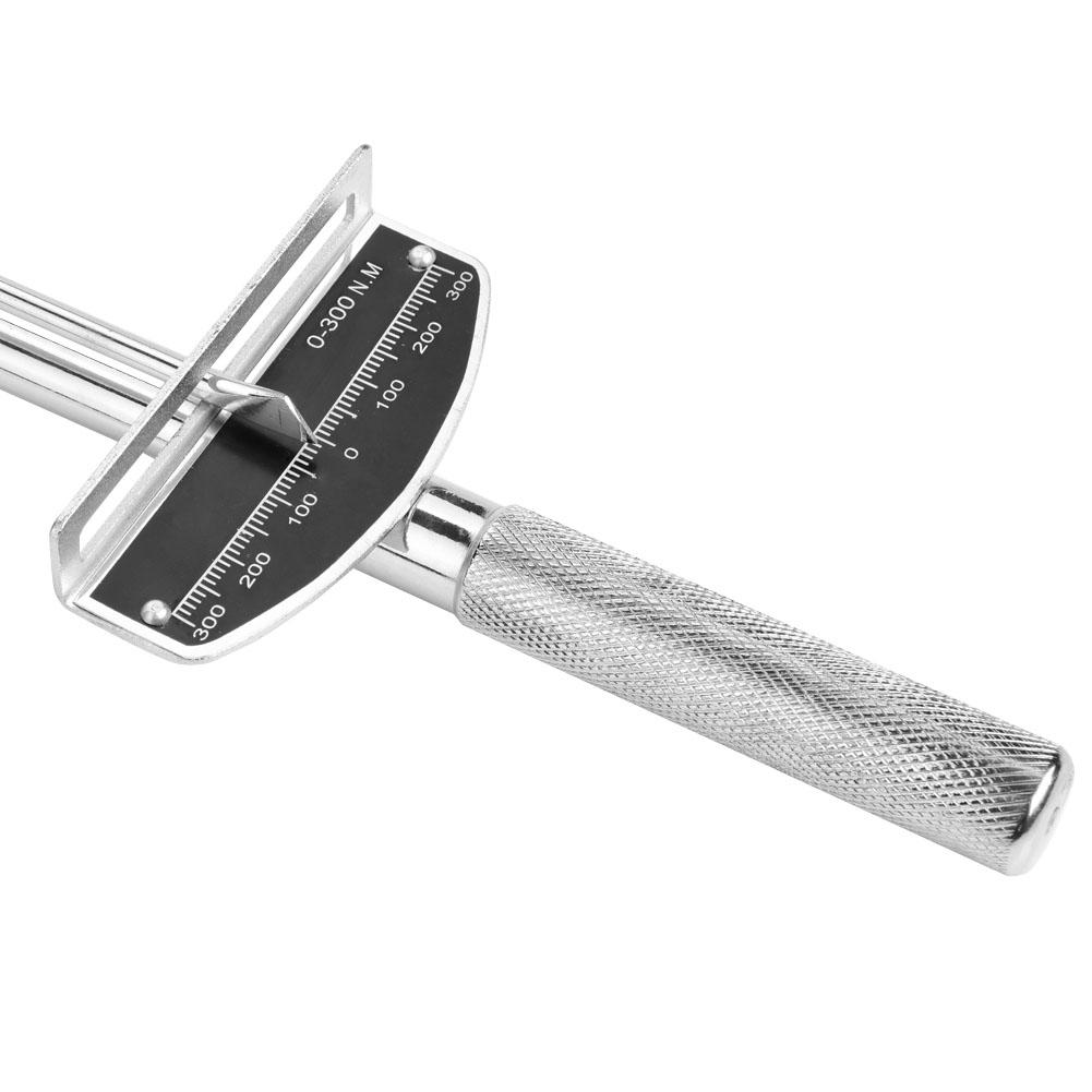 Auto Repair 0‑300N M 1 2 Pointer Torque Wrench Anti Slip High Quality Wrench
