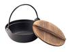 New Ikenaga Iron Works "Living with Iron" Hot Iron Pot, 27cm, IH Compatible, Gift Wrapping Available