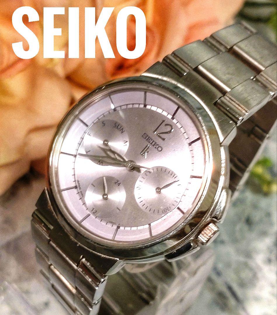 

[Б/У] SEIKO Серебряные Аналоговые Часы 091536 LUKIA