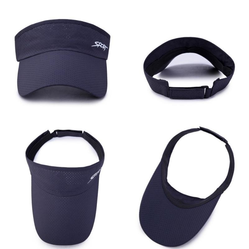 Summer Top Empty Quick Drying An-Ti Uv Sunhat Sun Protection Golf Baseball Cap Visors Sports Tennis Running Gym Sunscreen Visors