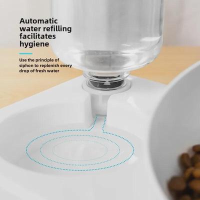 2-in-1 Automatic Pet Water Feeder & Bowl for Cats and Dogs