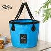Double Handle Carry Bucket 12/20L Collapsible Water with Handles, Large Foldable Container, Container Portable Pail for Outdoor, Camping, Fishing, Car