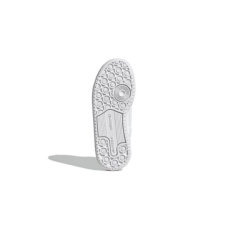 adidas Originals FORUM Low C Abrasion Resistant Cushioning Low Top Skateboard Shoes White Children Aged 3 7 Years Old GY9254