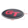 8.5*4.3cm Aluminium Emblem Decal Car Steering Wheel Center Badge Sticker For KIA K2 K3 K5 KX5 GT Rio Optima Sorento Accessories