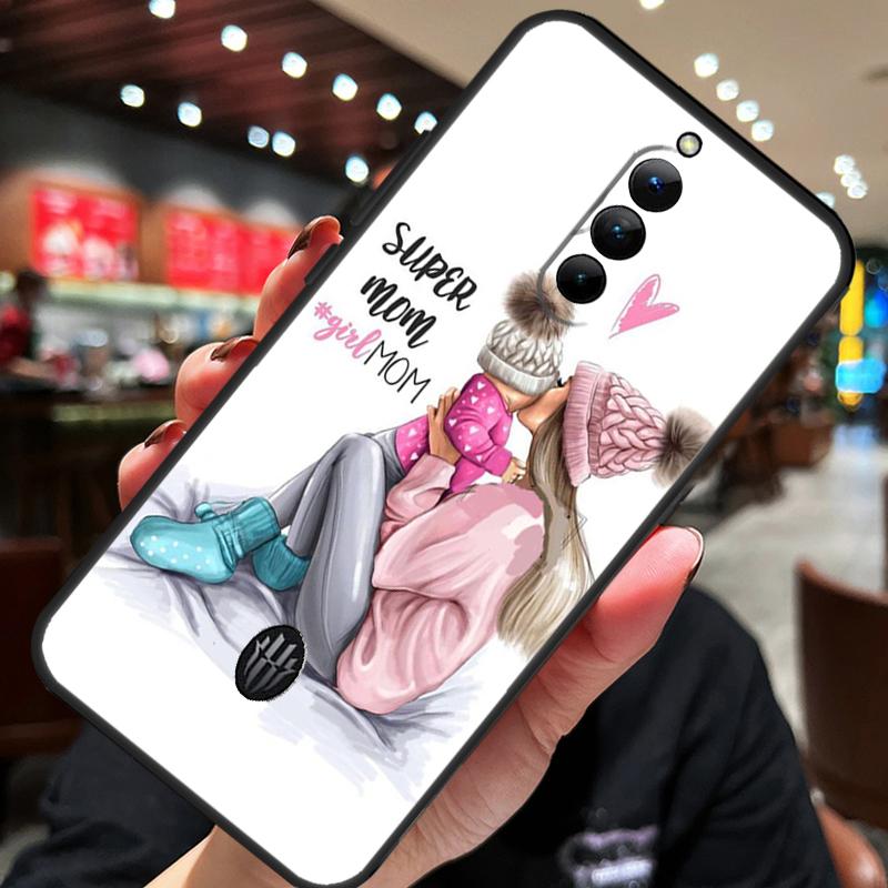 

Baby Mom Daughter Girl Son Dad Case For ZTE Nubia Red Magic 8S 9S 10S 8 9 10 Pro Plus 6S 7S 6 7 Pro 5G 6R 11 Pro Plus Cover RedMagic 9S Pro Plus