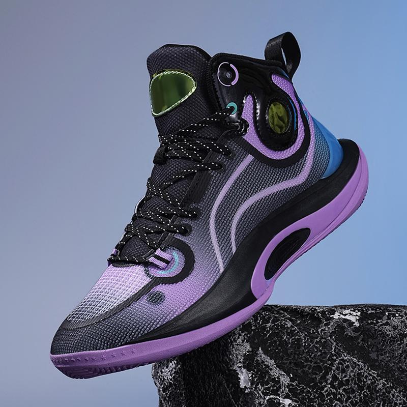 Men's Shoes New Mesh Breathable Basketball Sports Shoes Sports Super Light Shock-absorbing Running Trend Shoes