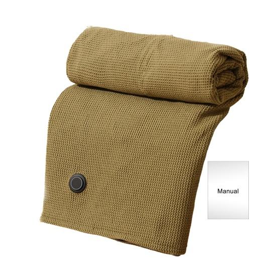 USB Powered Heating Shawl Cordless Electric Blanket Zippered Heating Scarf Winter Warm Wrap for Women Travel Office Home