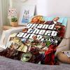 Gta V Cover Flannel Blanket Throw Blanket Soft Warm Sofa Bed Camping Home Decor Unique Christmas Gift C9211662