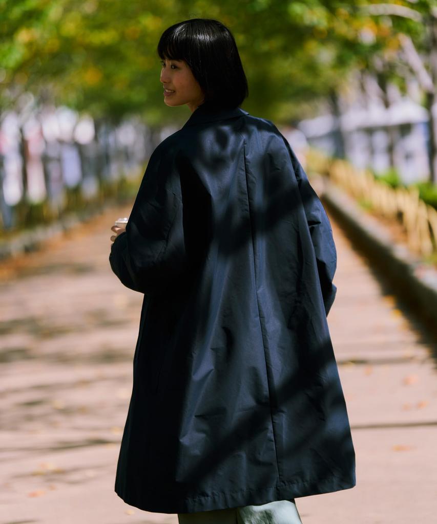 Snow Peak WINDSTOPPER Bal Collar Coat Outerwear Jacket Coat Overcoat Down Padded DARK NAVY L CT-26SU001 Men's Women's