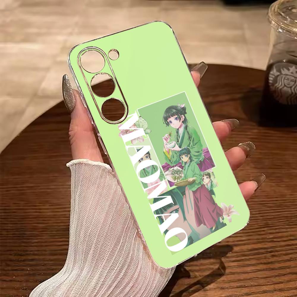 

Apothecary Diaries Maomao Clear Phone Case for Samsung Galaxy A71, A70, A52, A51, A40, A30 Samsung a40